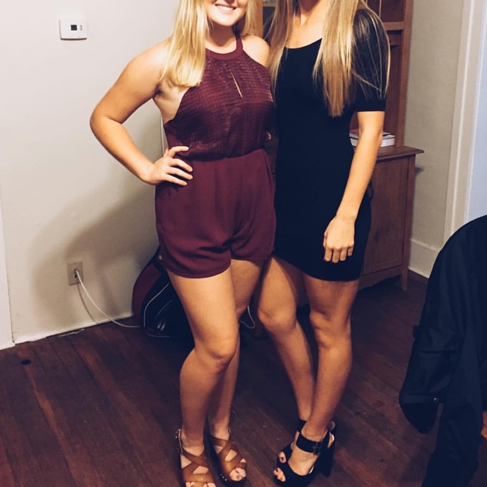 Guess black bodycon dress